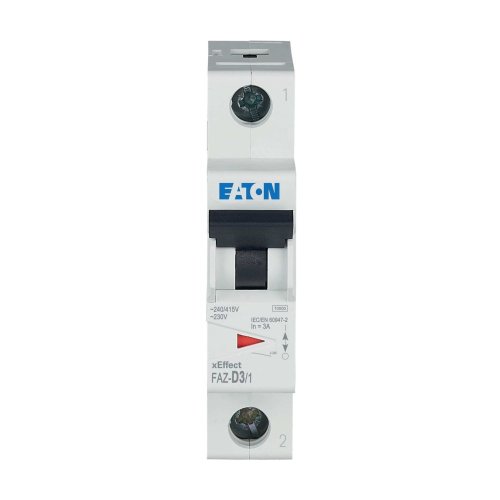 Eaton Installatie-automaat (MCB) FAZ, 1P, 3A, D-curve, 15kA - Eaton wa sg231520 c - 20067689