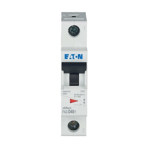 Eaton Installatie-automaat (MCB) FAZ, 1P, 40A, D-curve, 15kA - Eaton wa sg231920 c - 20067703