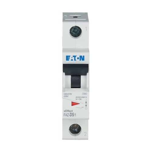 Eaton Installatie-automaat (MCB) FAZ, 1P, 5A, D-curve, 15kA - Eaton wa sg232020 c - 20067692