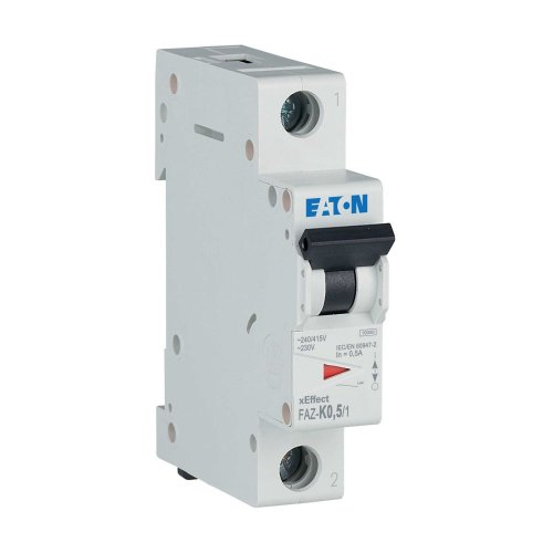 Eaton Installatie-automaat (MCB) FAZ, 1P, 0,5A, K-curve, 10kA - Eaton wa sg232620 r - 20067704