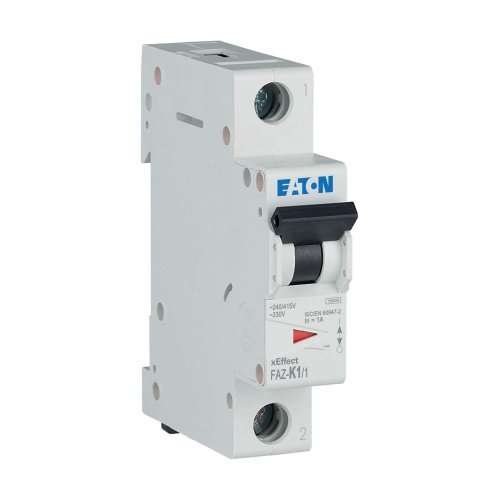 Eaton Installatie-automaat (MCB) FAZ, 1P, 1A, K-curve, 10kA - Eaton wa sg232820 r - 20067705