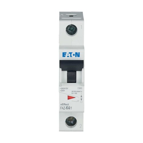Eaton Installatie-automaat (MCB) FAZ, 1P, 4A, K-curve, 10kA - Eaton wa sg233720 c - 20067709