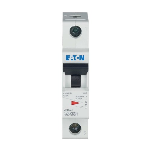 Eaton Installatie-automaat (MCB) FAZ, 1P, 63A, K-curve, 10kA - Eaton wa sg234120 c - 20067720