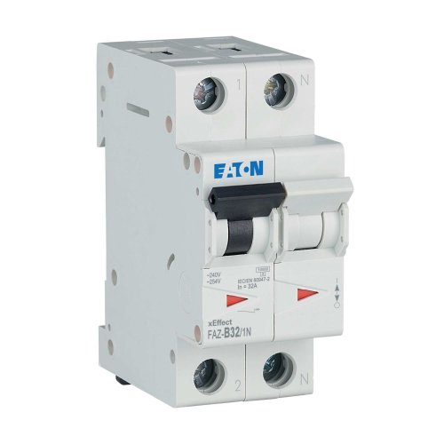 Eaton Installatie-automaat (MCB) FAZ, 1P+N, 32A, B-curve, 15kA - Eaton wa sg237120 r - 20067766