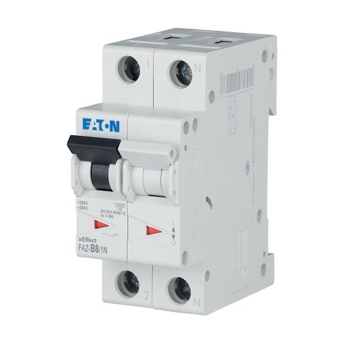 Eaton Installatie-automaat (MCB) FAZ, 1P+N, 8A, B-curve, 15kA - Eaton wa sg237820 l - 20067758