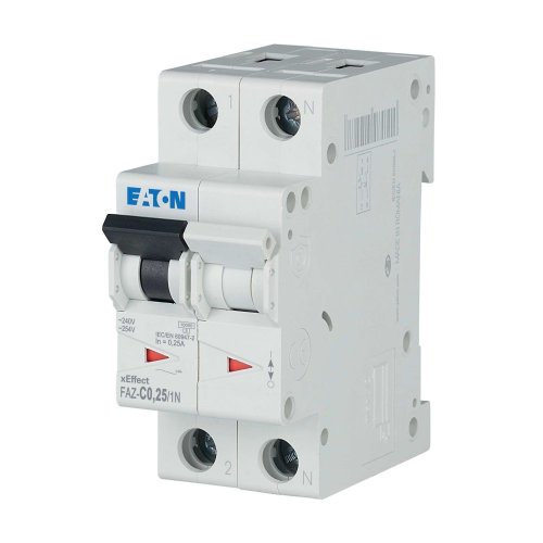Eaton Installatie-automaat (MCB) FAZ, 1P+N, 0,25A, C-curve, 15kA - Eaton wa sg238020 l - 20067771