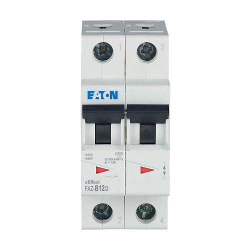 Eaton Installatie-automaat (MCB) FAZ, 2P, 12A, B-curve, 15kA - Eaton wa sg244920 c - 20067846