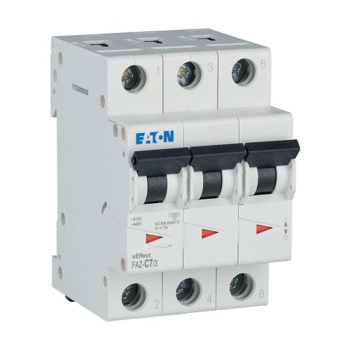 Eaton Installatie-automaat (MCB) FAZ, 3P, 7A, C-curve, 10kA - Eaton wa sg262320 r - 20060578