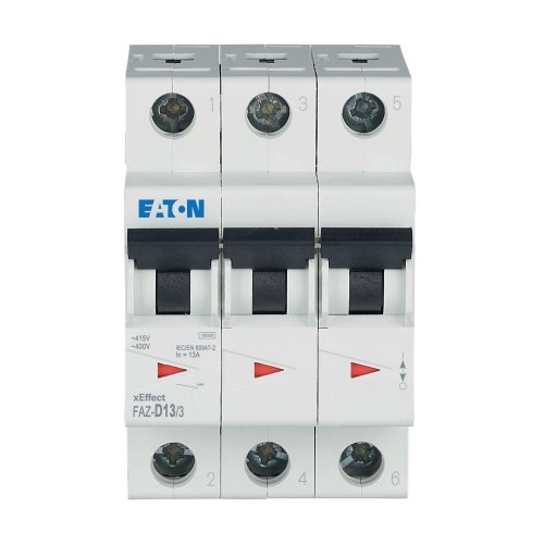 Eaton Installatie-automaat (MCB) FAZ, 3P, 13A, D-curve, 15kA - Eaton wa sg263120 c - 20068009