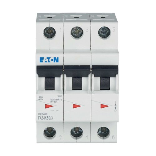 Eaton Installatie-automaat (MCB) FAZ, 3P, 50A, K-curve, 10kA - Eaton wa sg266320 c - 20068031