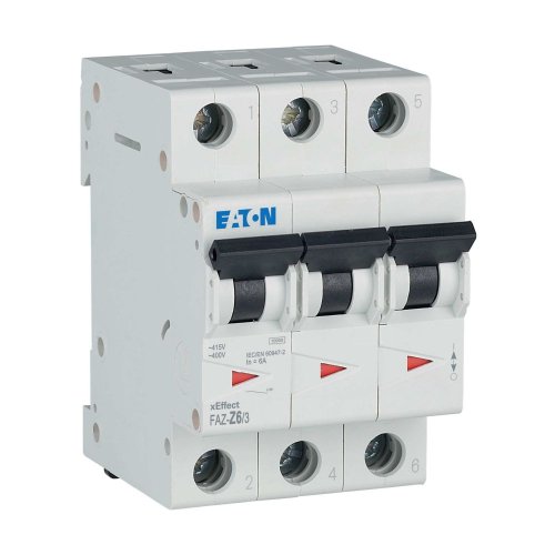Eaton Installatie-automaat (MCB) FAZ, 3P, 6A, Z-curve, 10kA - Eaton wa sg268720 r - 20068039
