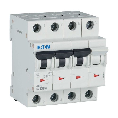 Eaton Installatie-automaat (MCB) FAZ, 3P+N, 32A, K-curve, 10kA - Eaton wa sg277120 r - 20068131