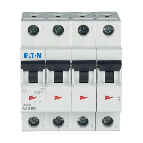 Eaton Installatie-automaat (MCB) FAZ, 4P, 40A, K-curve, 10kA - Eaton wa sg286720 c - 20068218