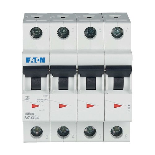 Eaton Installatie-automaat (MCB) FAZ, 4P, 20A, Z-curve, 10kA - Eaton wa sg288520 c - 20068231