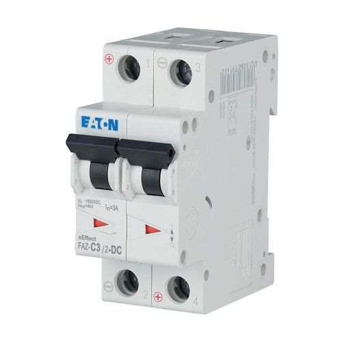 Eaton Installatie-automaat (MCB) FAZ, 2P, 3A, C-curve, 10kA - Eaton wa sg39820 l - 20068250
