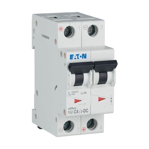 Eaton Installatie-automaat (MCB) FAZ, 2P, 4A, C-curve, 10kA - Eaton wa sg39920 r - 20068251
