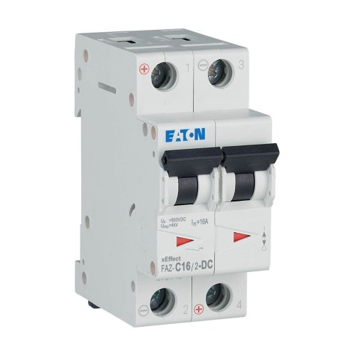 Eaton Installatie-automaat (MCB) FAZ, 2P, 16A, C-curve, 10kA - Eaton wa sg40320 r - 20068255