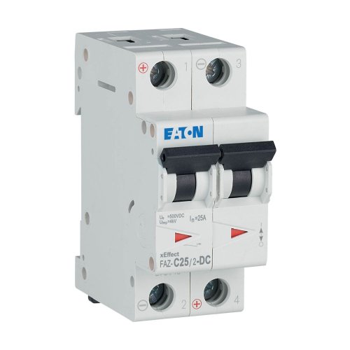 Eaton Installatie-automaat (MCB) FAZ, 2P, 25A, C-curve, 10kA - Eaton wa sg40520 r - 20068257