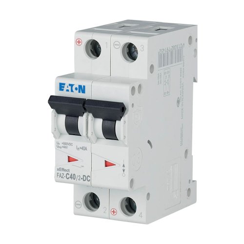 Eaton Installatie-automaat (MCB) FAZ, 2P, 40A, C-curve, 10kA - Eaton wa sg40720 l - 20068259