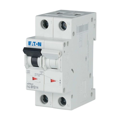 Eaton Installatie-automaat (MCB) FAZ, 1P+N, 12A, B-curve, 15kA - Eaton wa sg416620 l - 20067760