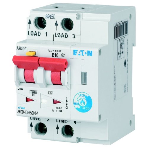 Eaton Vlamboogautomaat (AFDD) 10A 2p B-kar 30mA - Eaton wa sg93819 r - 20062861