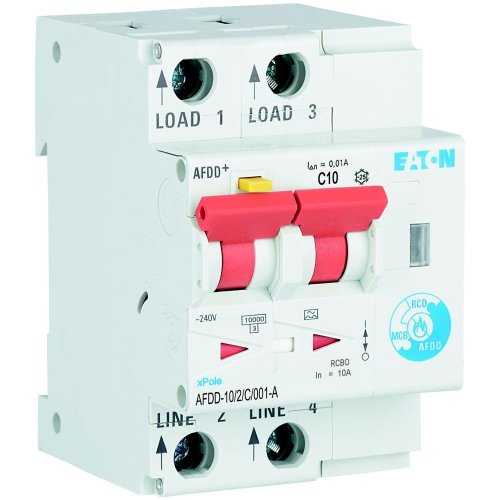 Eaton Vlamboogautomaat (AFDD) 10A 2p C-kar 10mA - Eaton wa sg94519 l - 20062862