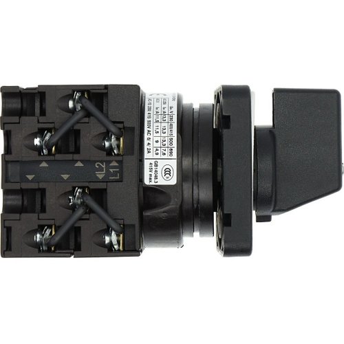 Eaton Stappenschakelaar, Contacten: 6, 20 A, Frontplaat: 0-3, 45 &deg;, Onderbre - Eaton y7 12664 bt - 20056470