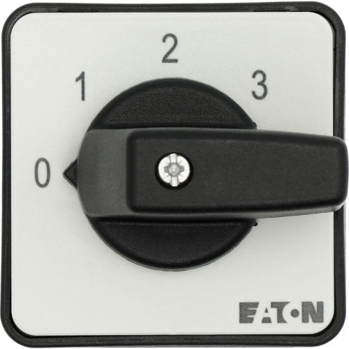Eaton Stappenschakelaar, Contacten: 6, 20 A, Frontplaat: 0-3, 45 &deg;, Onderbre - Eaton y7 12664 c - 20056470