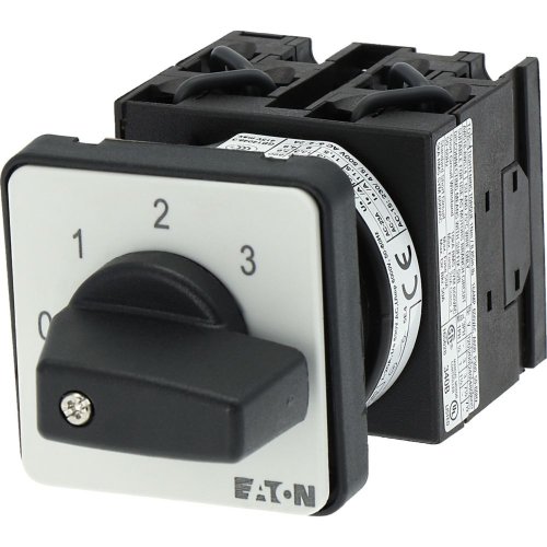 Eaton Stappenschakelaar, Contacten: 6, 20 A, Frontplaat: 0-3, 45 &deg;, Onderbre - Eaton y7 12664 l - 20056470