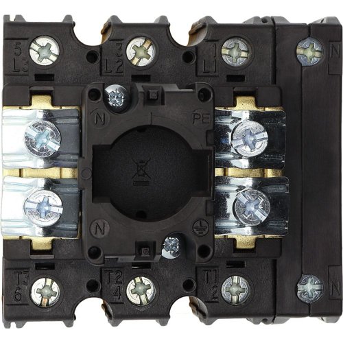 Eaton Hoofdschakelaar, 3-polig + N, 63 A, HOLD-functie, afsluitbaar in 0-sta - Eaton y7 12771 bk - 20056483