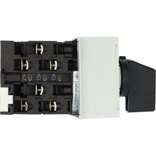 Eaton Stappenschakelaar, Contacten: 6, 20 A, Frontplaat: 0-3, 45 &deg;, vast, Ve - Eaton y7 12950 bt - 20056496