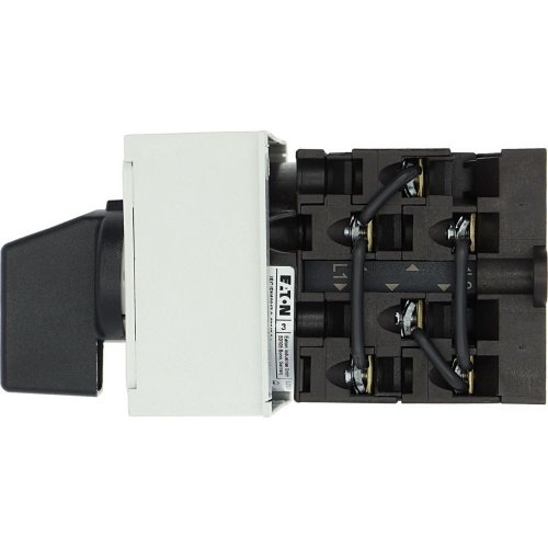 Eaton Stappenschakelaar, Contacten: 6, 20 A, Frontplaat: 0-3, 45 &deg;, vast, Ve - Eaton y7 12950 tp - 20056496