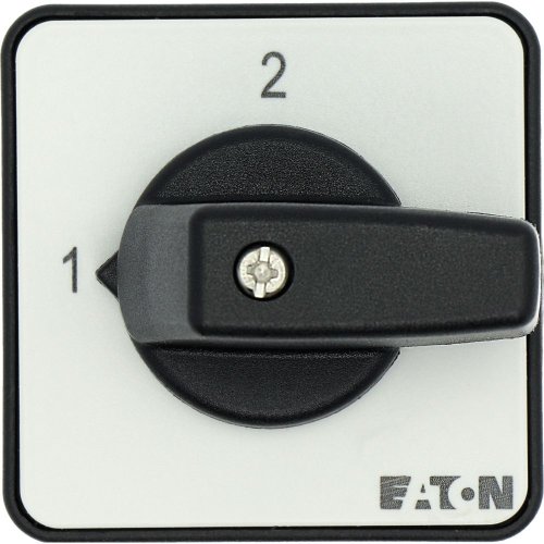 Eaton Omschakelaar, Contacten: 6, 20 A, Frontplaat: 1-2, 90 &deg;, vast, inbouw - Eaton y7 13013 c - 20056504