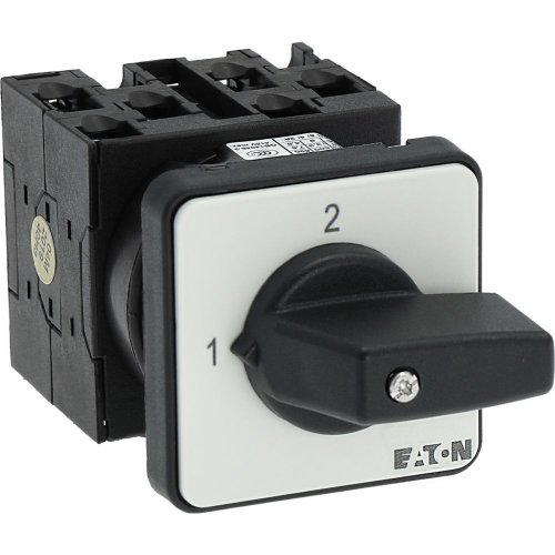 Eaton Omschakelaar, Contacten: 6, 20 A, Frontplaat: 1-2, 90 &deg;, vast, inbouw - Eaton y7 13013 r - 20056504