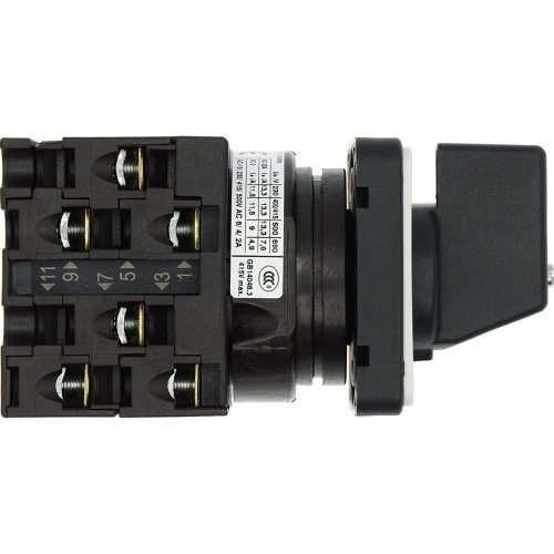Eaton Omschakelaar, Contacten: 6, 20 A, Frontplaat: 1-2, 90 &deg;, vast, inbouw - Eaton y7 13013 tp - 20056504
