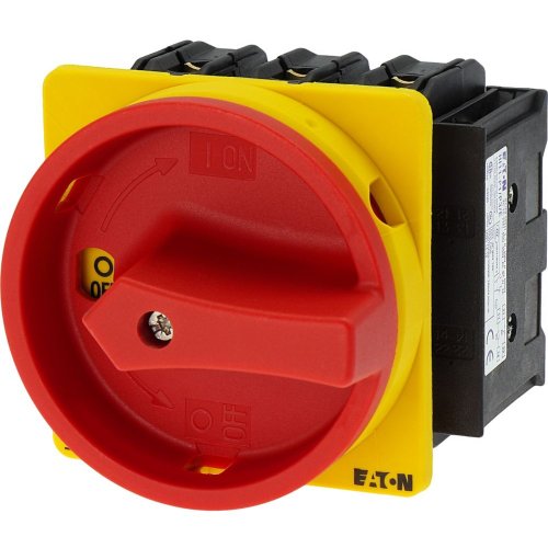 Eaton Hoofdschakelaar, 3-polig + 2MC + 2VC, 63 A, NOOD-UIT-functie, inbouw - Eaton y7 13198 l - 20056523