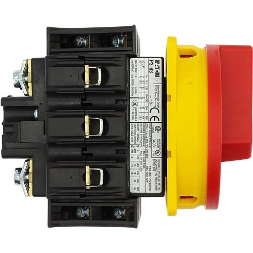 Eaton Hoofdschakelaar, 3-polig + 2MC + 2VC, 63 A, NOOD-UIT-functie, inbouw - Eaton y7 13198 tp - 20056523