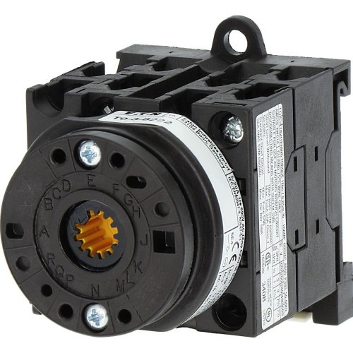 Eaton Omschakelaar, Contacten: 6, 20 A, 90 &deg;, tussenbouw, Basisschakelaar - Eaton y7 13445 l - 20056536