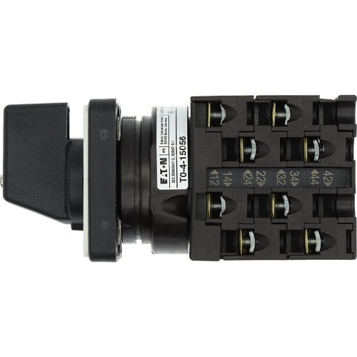 Eaton Stappenschakelaar, Contacten: 8, 20 A, Frontplaat: 1-4, 90 &deg;, vast, in - Eaton y7 13599 bt - 20056563