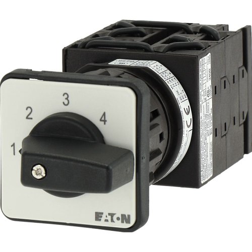 Eaton Stappenschakelaar, Contacten: 10, 20 A, Frontplaat: 1-5, 45 &deg;, vast, e - Eaton y7 14136 l - 20056630