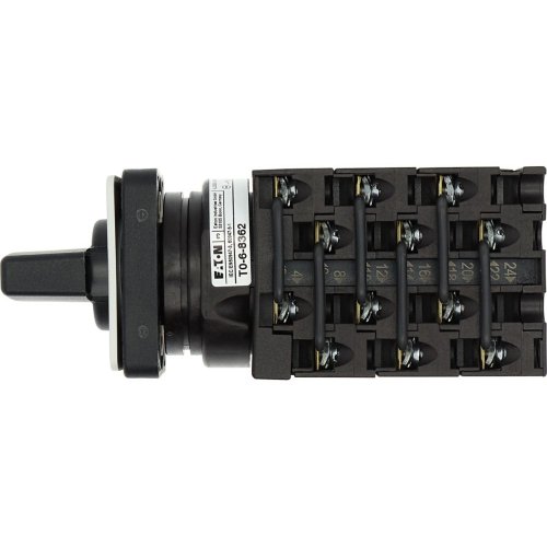 Eaton Omschakelaar, Contacten: 12, 20 A, Frontplaat: 1-0-2, 60 &deg;, vast, inbo - Eaton y7 15737 bt - 20056772