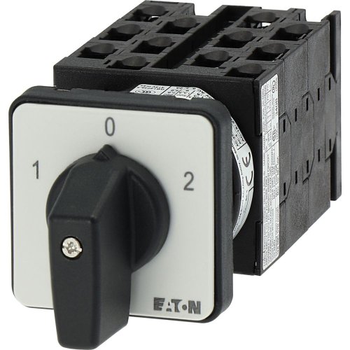 Eaton Omschakelaar, Contacten: 12, 20 A, Frontplaat: 1-0-2, 60 &deg;, vast, inbo - Eaton y7 15737 l - 20056772