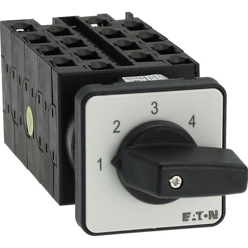 Eaton Stappenschakelaar, Contacten: 16, 20 A, Frontplaat: 1-4, 45 &deg;, vast, i - Eaton y7 16172 r - 20056800
