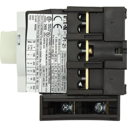 Eaton Hoofdschakelaar, 3-polig + 1 Maakcontact + 1 Verbreekcontact, 25 A, NO - Eaton y7 172767 tp - 20061336
