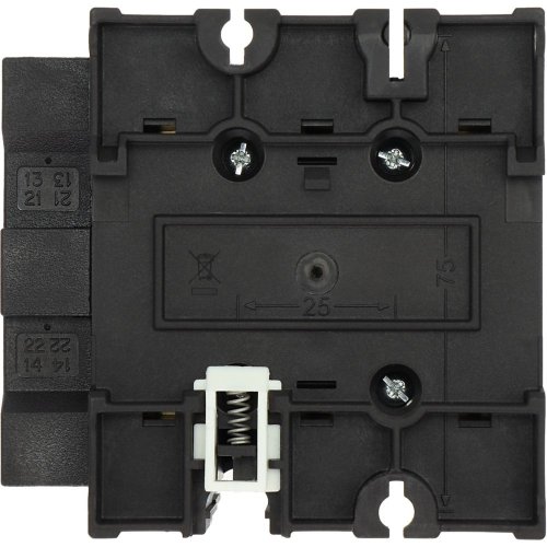 Eaton Hoofdschakelaar, 3-polig + 1MC + 1VC, 63 A, NOOD-HOLD-functie, afsluit - Eaton y7 172815 bk - 20061380