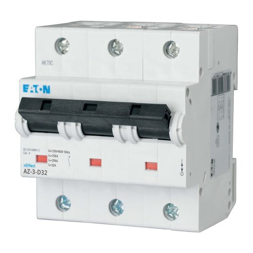 Eaton Installatie-automaat (MCB) AZ, D-kar., 32A , 3P, 25 kA - Eaton y7 174517 l - 20061504