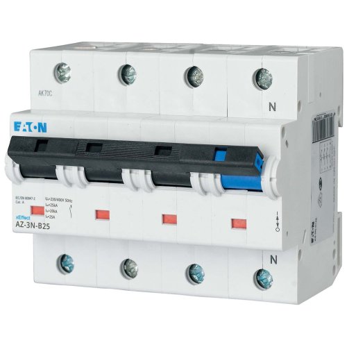 Eaton Installatie-automaat (MCB) AZ, B-kar., 25A , 3P+N, 25 kA - Eaton y7 174520 l - 20061507