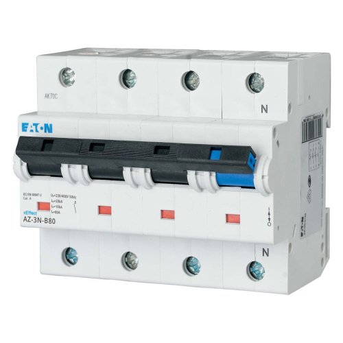 Eaton Installatie-automaat (MCB) AZ, B-kar., 80A , 3P+N, 20 kA - Eaton y7 174525 l - 20061512