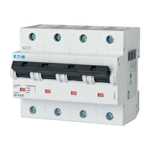 Eaton Installatie-automaat (MCB) AZ, B-kar., 25A , 4P, 25 kA - Eaton y7 174533 l - 20061520