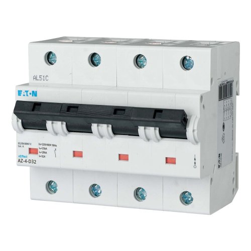Eaton Installatie-automaat (MCB) AZ, D-kar., 32A , 4P, 25 kA - Eaton y7 174543 l - 20061530
